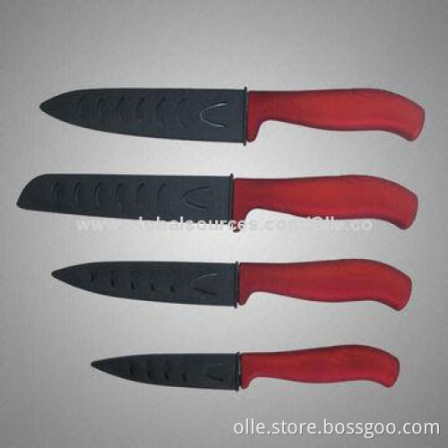 Ceramic Knife Set, Dolphin Handle Style